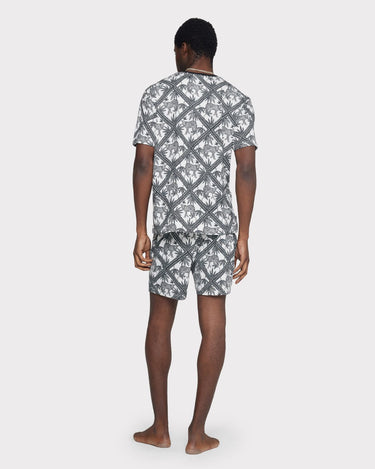 Leopard Tile Print Short Pyjama Set
